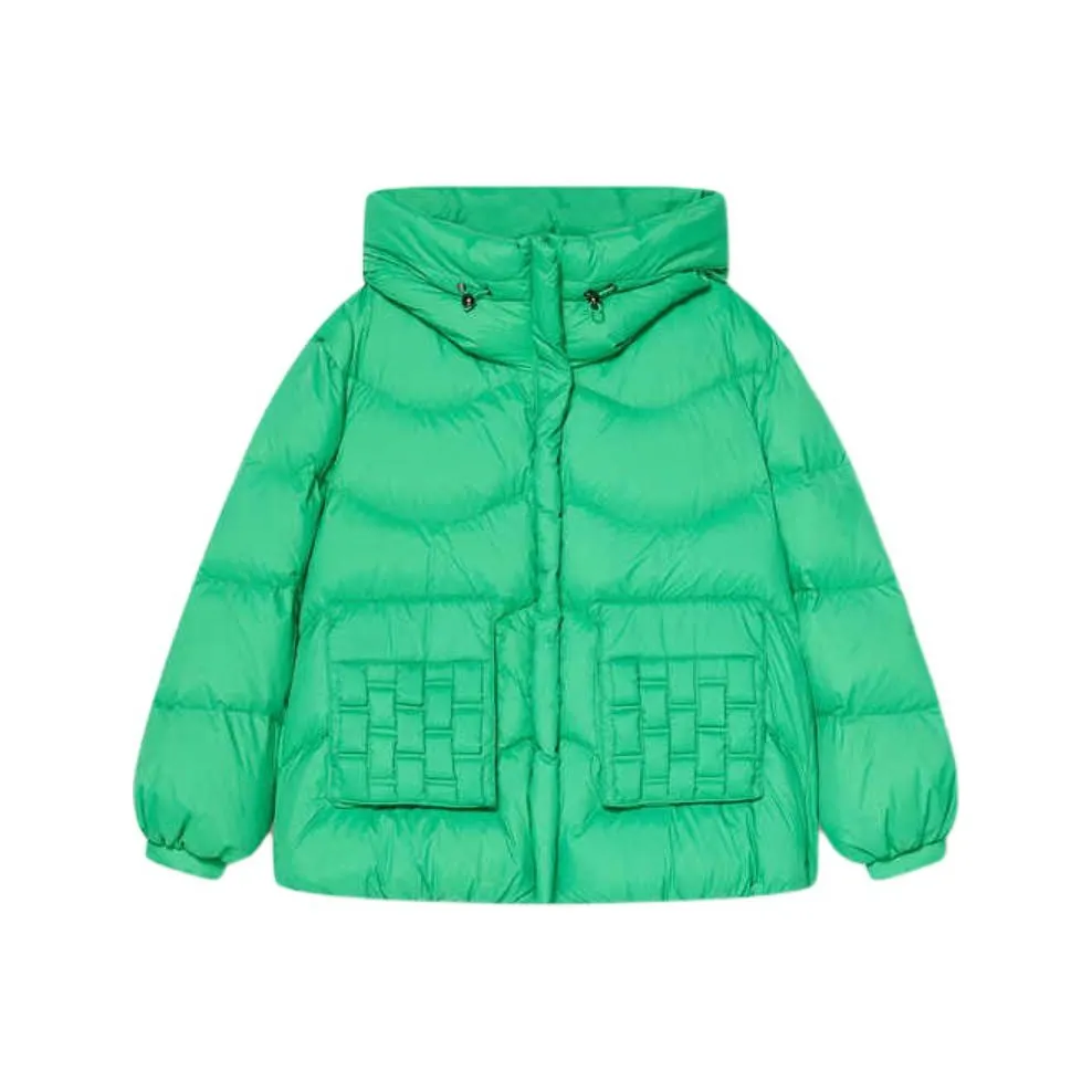 Goodland Пуховик Женские Изумрудно-зеленый