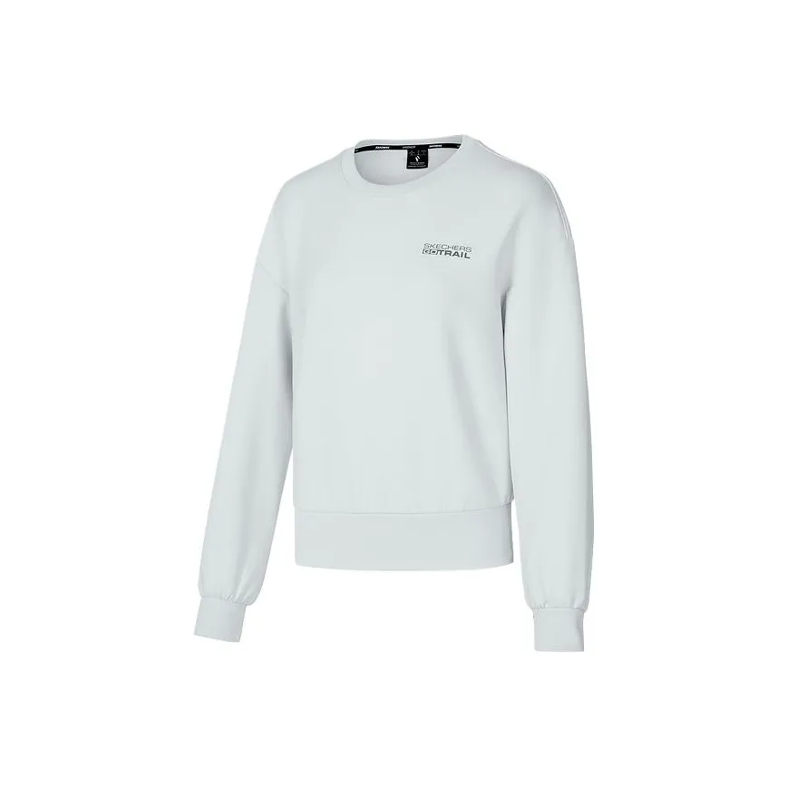 Skechers Толстовка Женская Лайм Синий