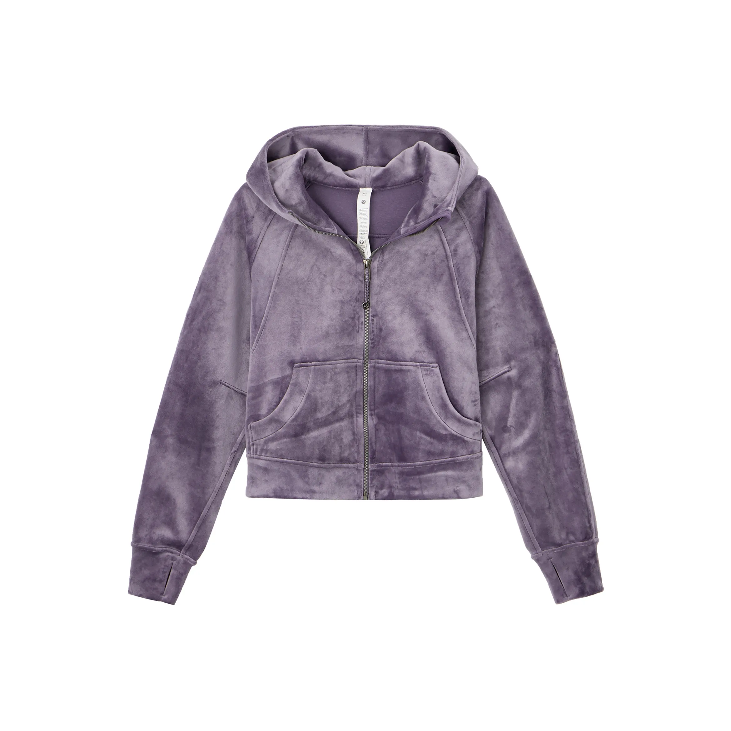 Lululemon Scuba Oversized Full Zip Velvet Sweatshirt Women's