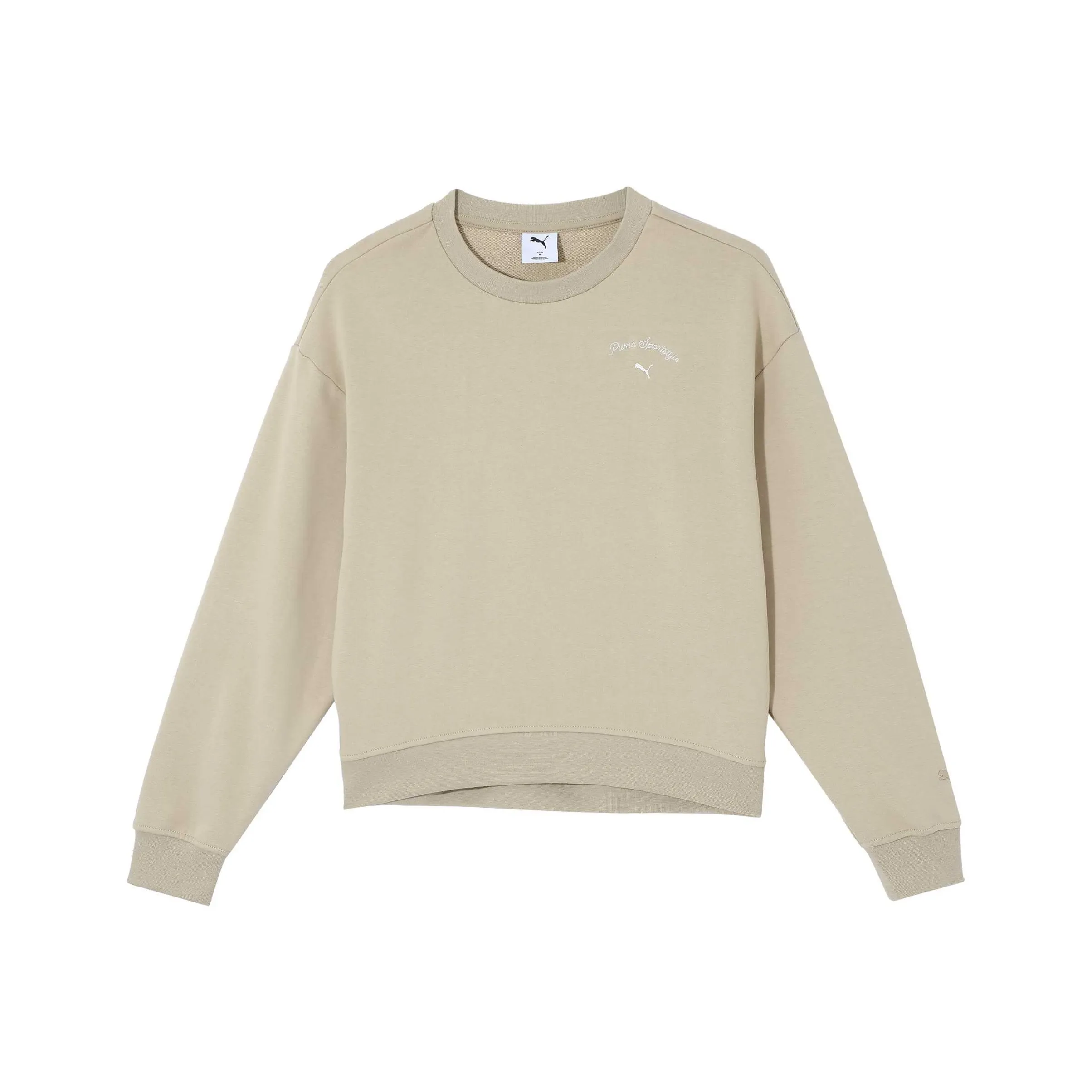 PUMA Толстовка Женская Светло-Коричневая