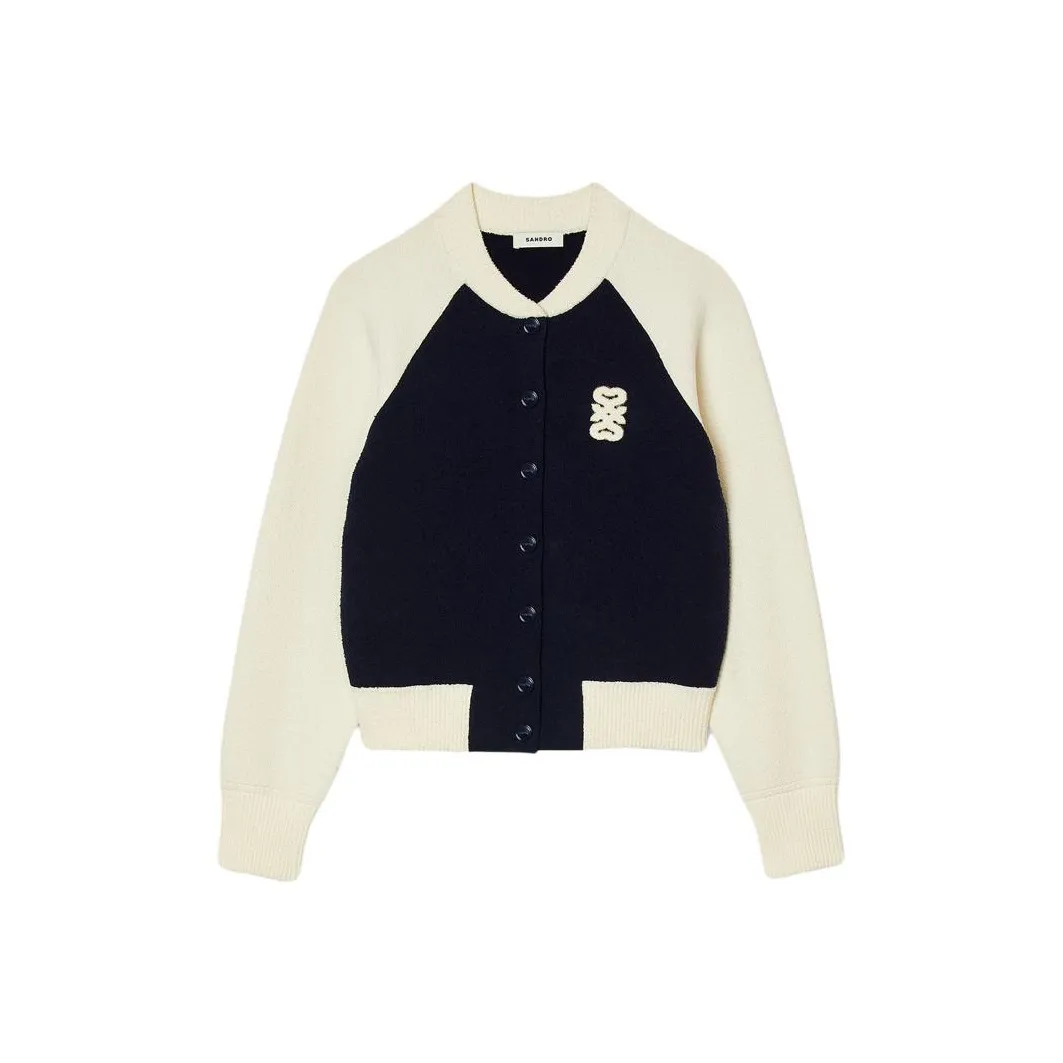 Sandro Трикотаж Женский Темно-синий