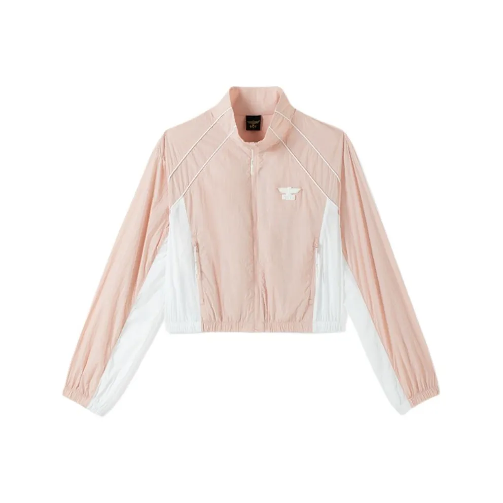 Boy London Куртки и Пальто Женские Розовый Белый Цвет