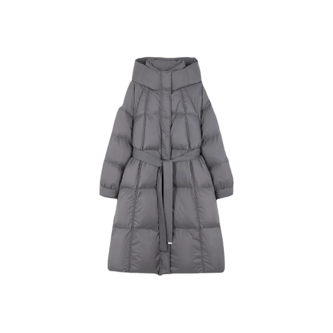 IHIMI Пуховик Женские Вода Curtain Серый