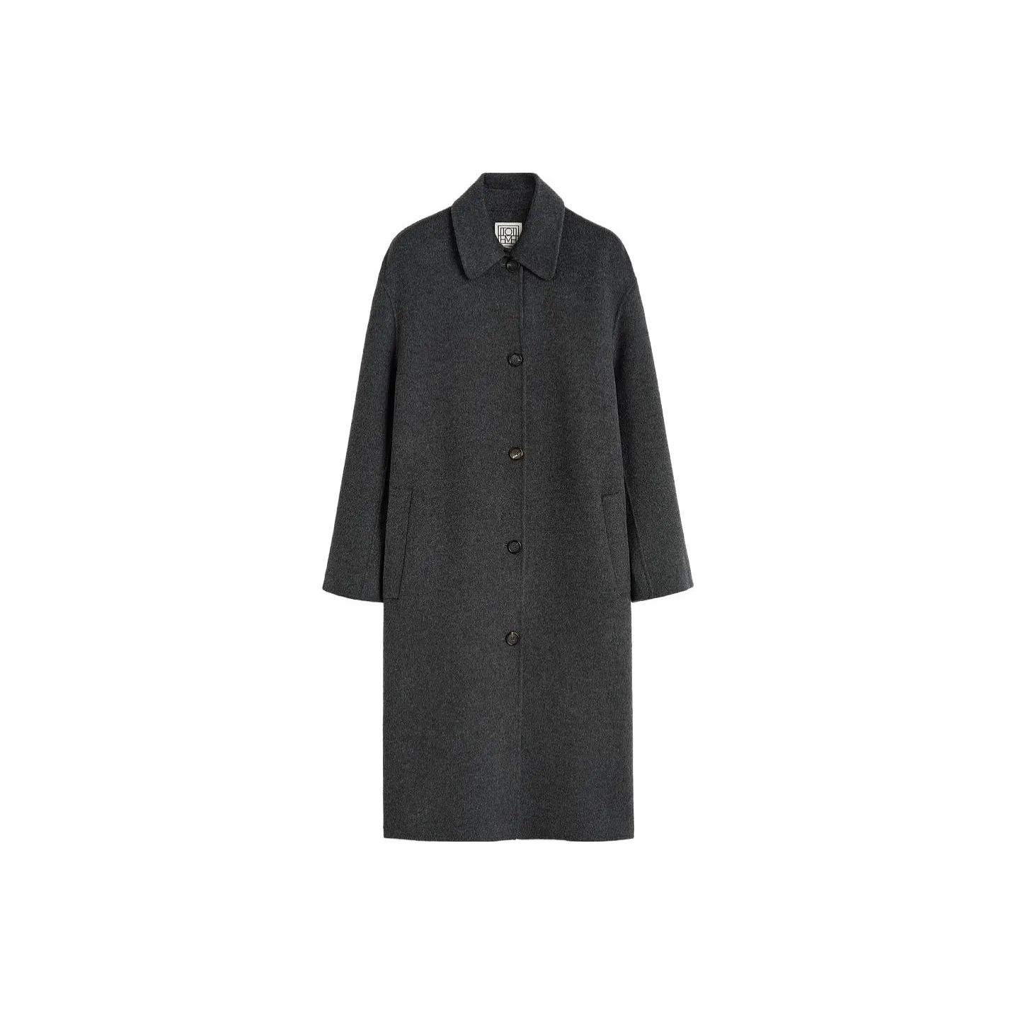 TOTEME Single-breasted Wool Coat