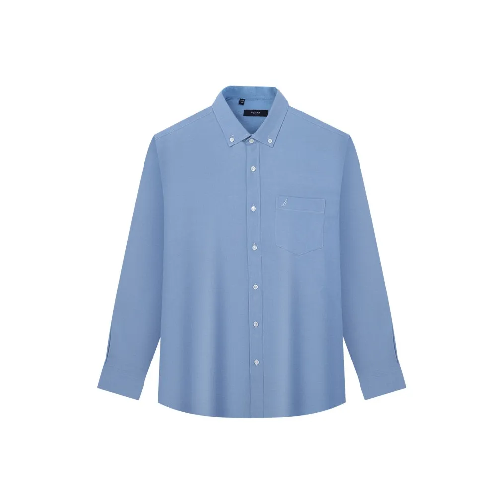 NAUTICA TAILORED Рубашка Мужская Светло-Синяя