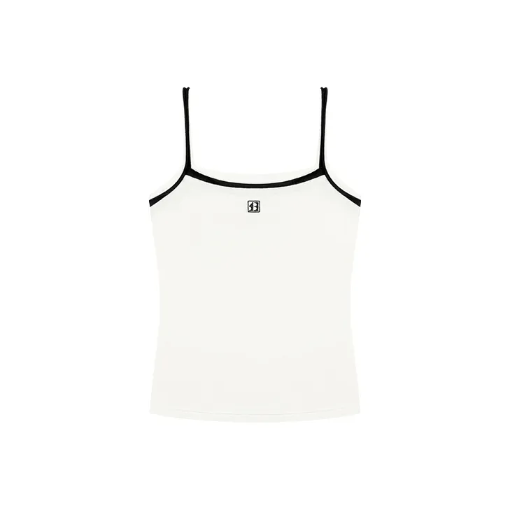 CALLED BACK Топ на бретелях Женский Белый