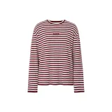 버건디 스트라이프 패턴 716