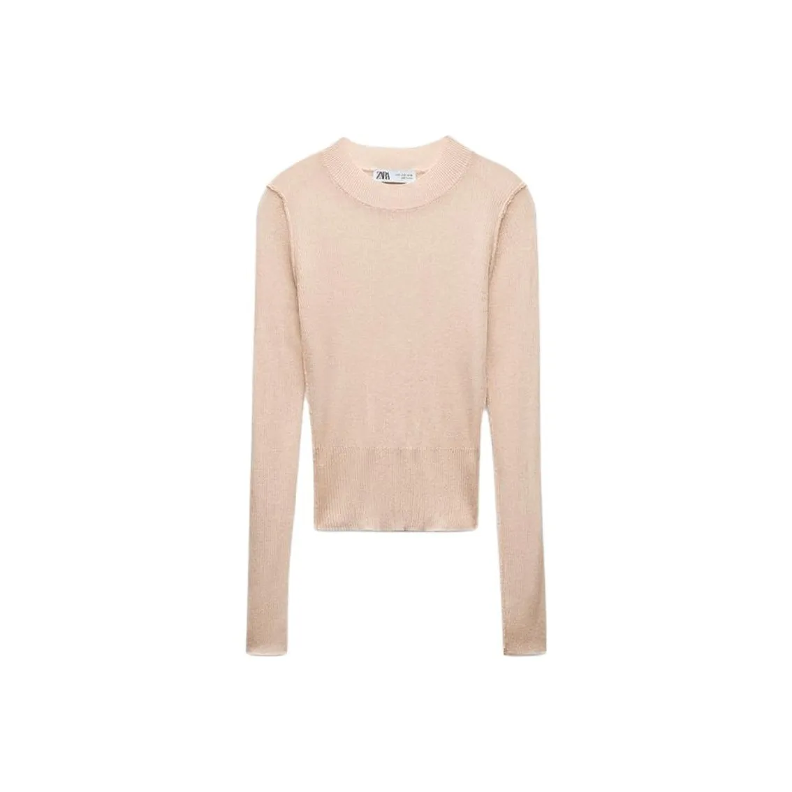 ZARA And Wander Collaboration Светло-розовый Женский Трикотаж