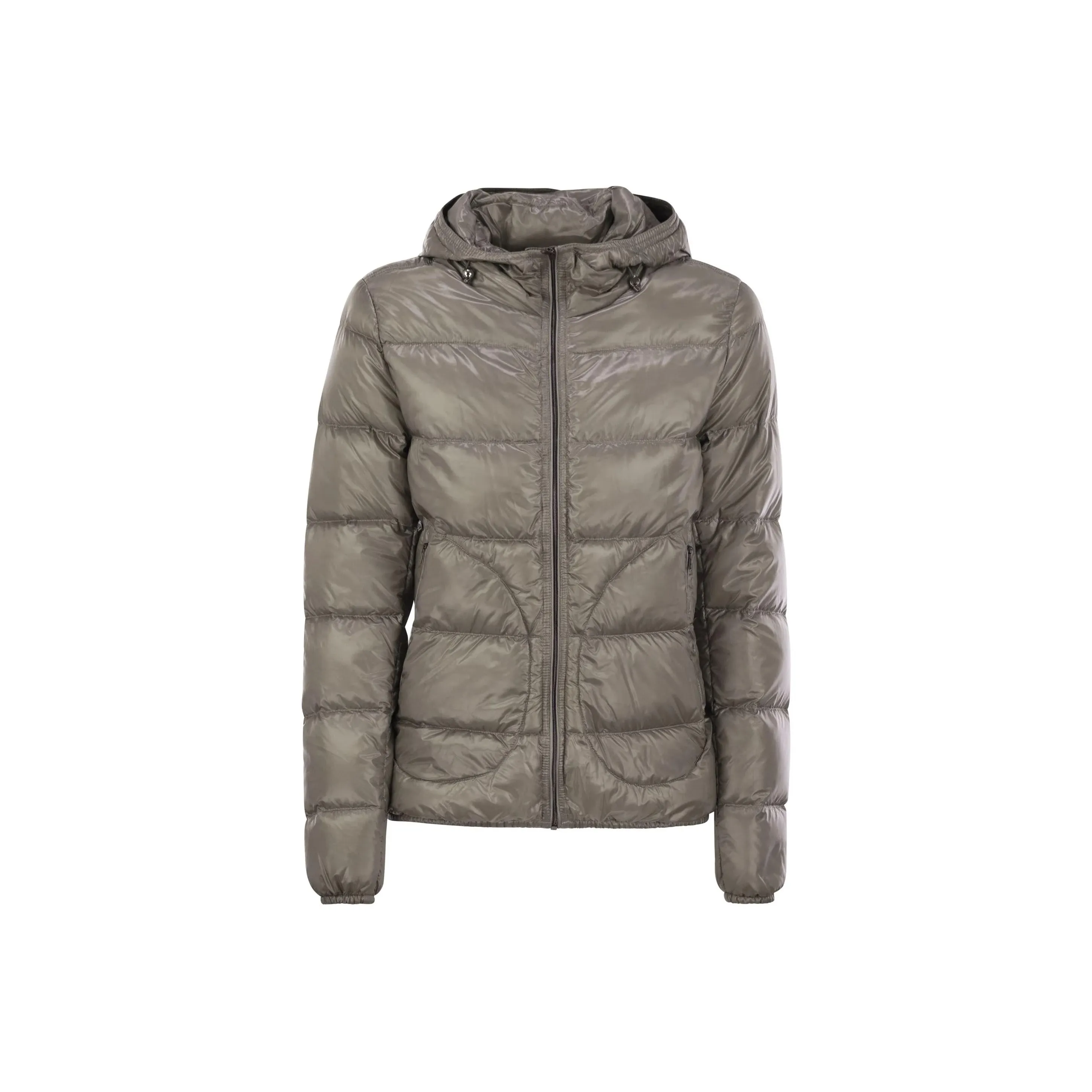 HERNO Ultralight Hooded Down Bomber Jacket