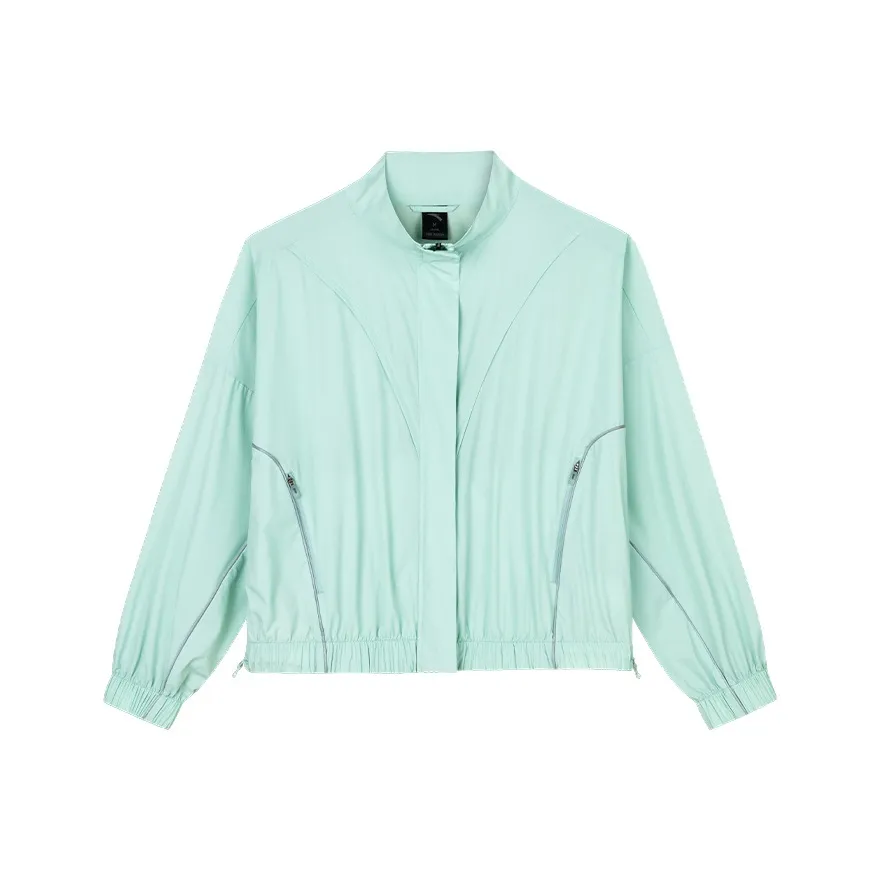 CHAOJIANTA Куртки Пальто Женские Дождь Туманный Синий