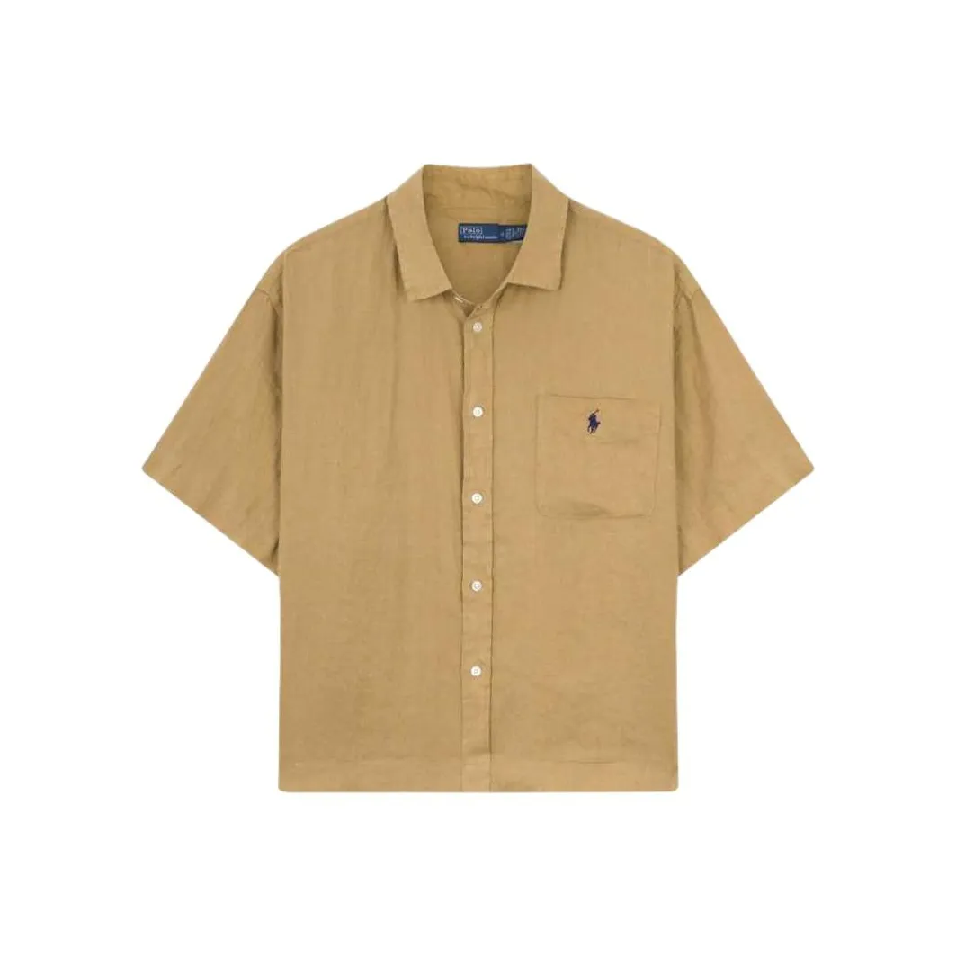 Polo Ralph Lauren SS25 Рубашка Женская Хаки