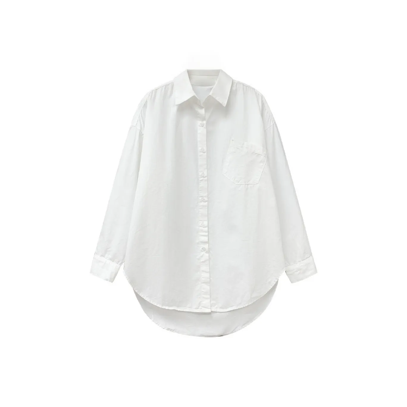 ONE SHALLOW Весна Рубашка Женская Белая