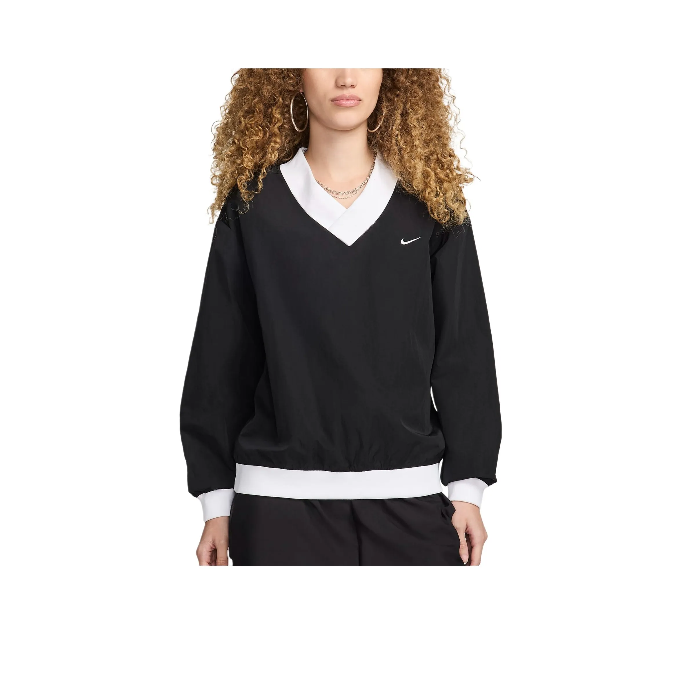 Nike Sportswear Essentials Series Толстовка Женская Черный Белый