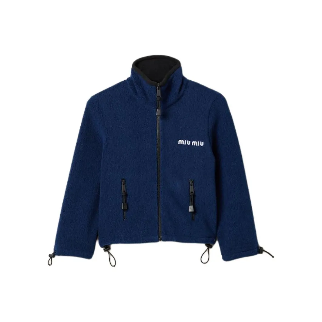 MIU MIU SS24 Jackets & Coats Women's Blue