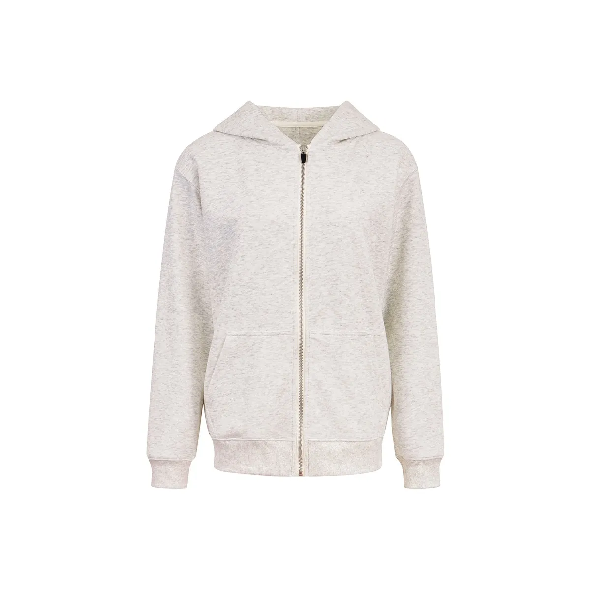 Ariseism Hooded Zip Closure Sweatshirt Coat Fall And Winter New Arrival Loose Fit Cardigan Top Women's