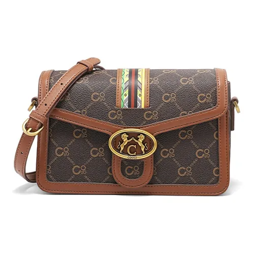 COOGI Сумки через плечо Кофе Женские