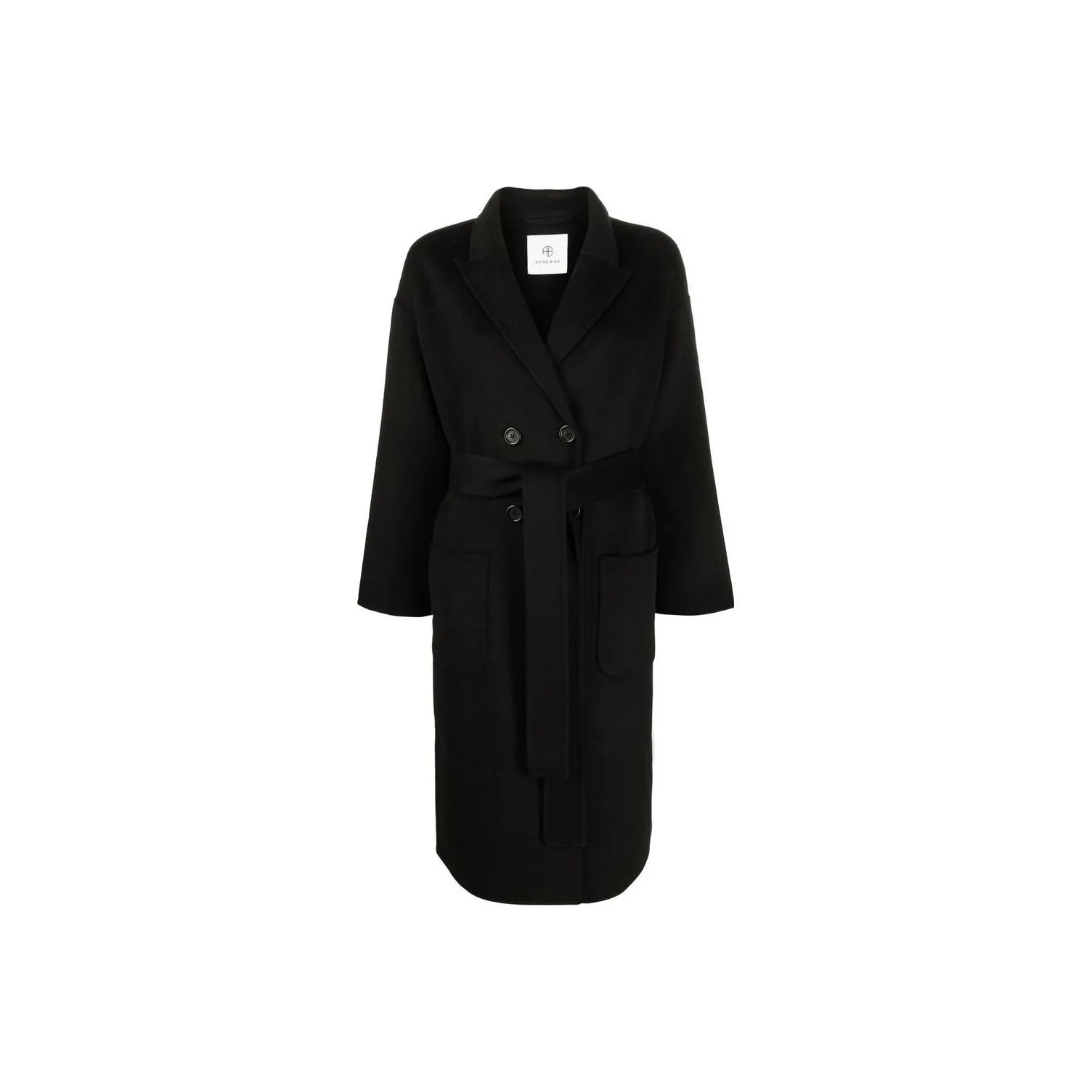 Anine Bing Belted Double breasted Coat