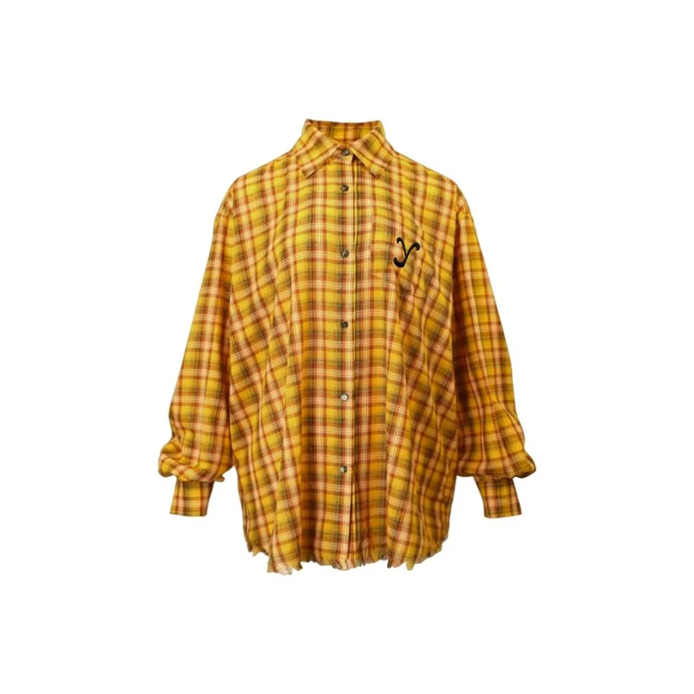 POPO.INFO Shirt Women's Dopamine Dressing Yellow