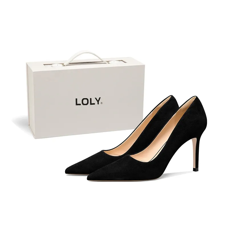 LOLY Узкий каблук Высокие каблуки Женские Черный