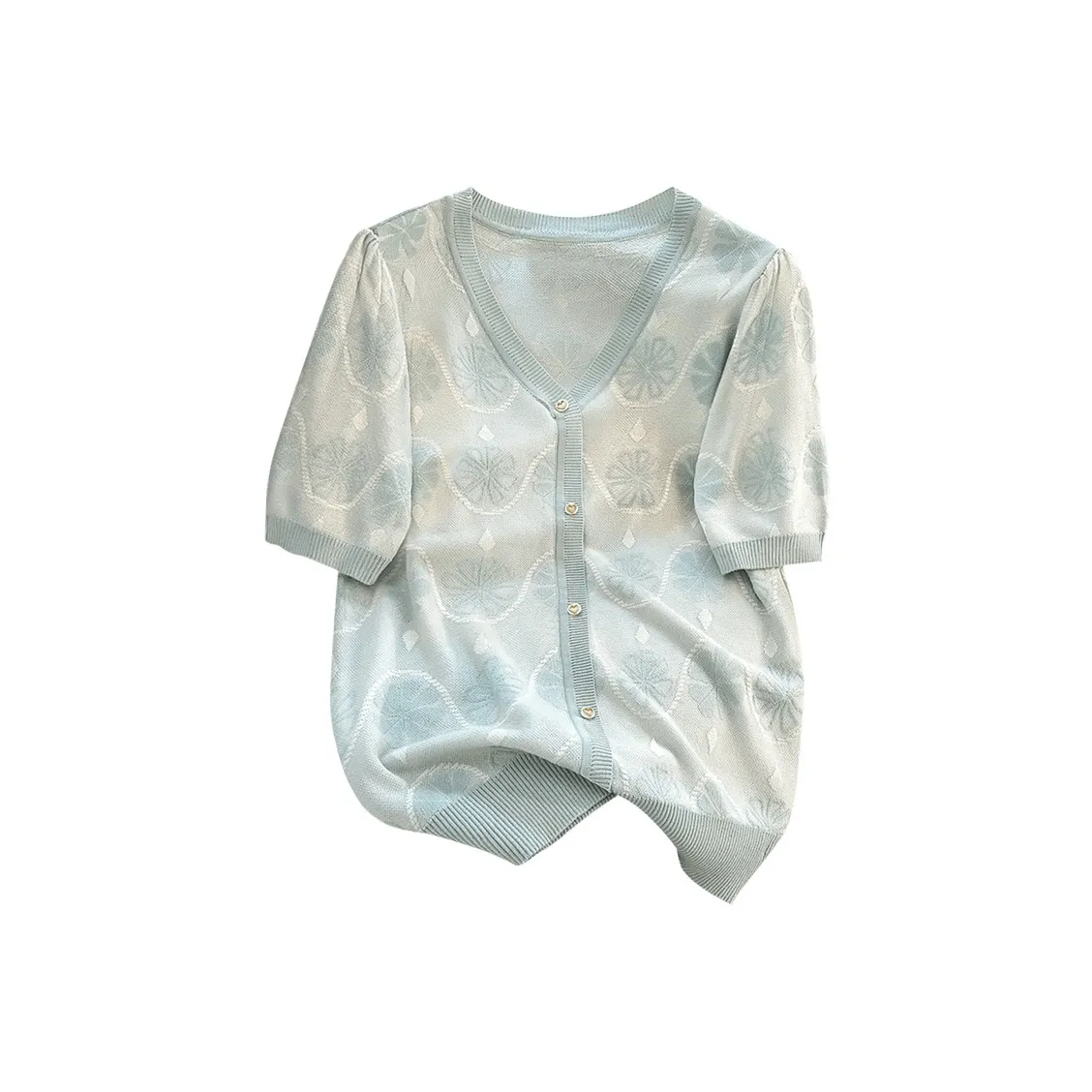 Cypress House Трикотаж Женский Мятно-Зеленый