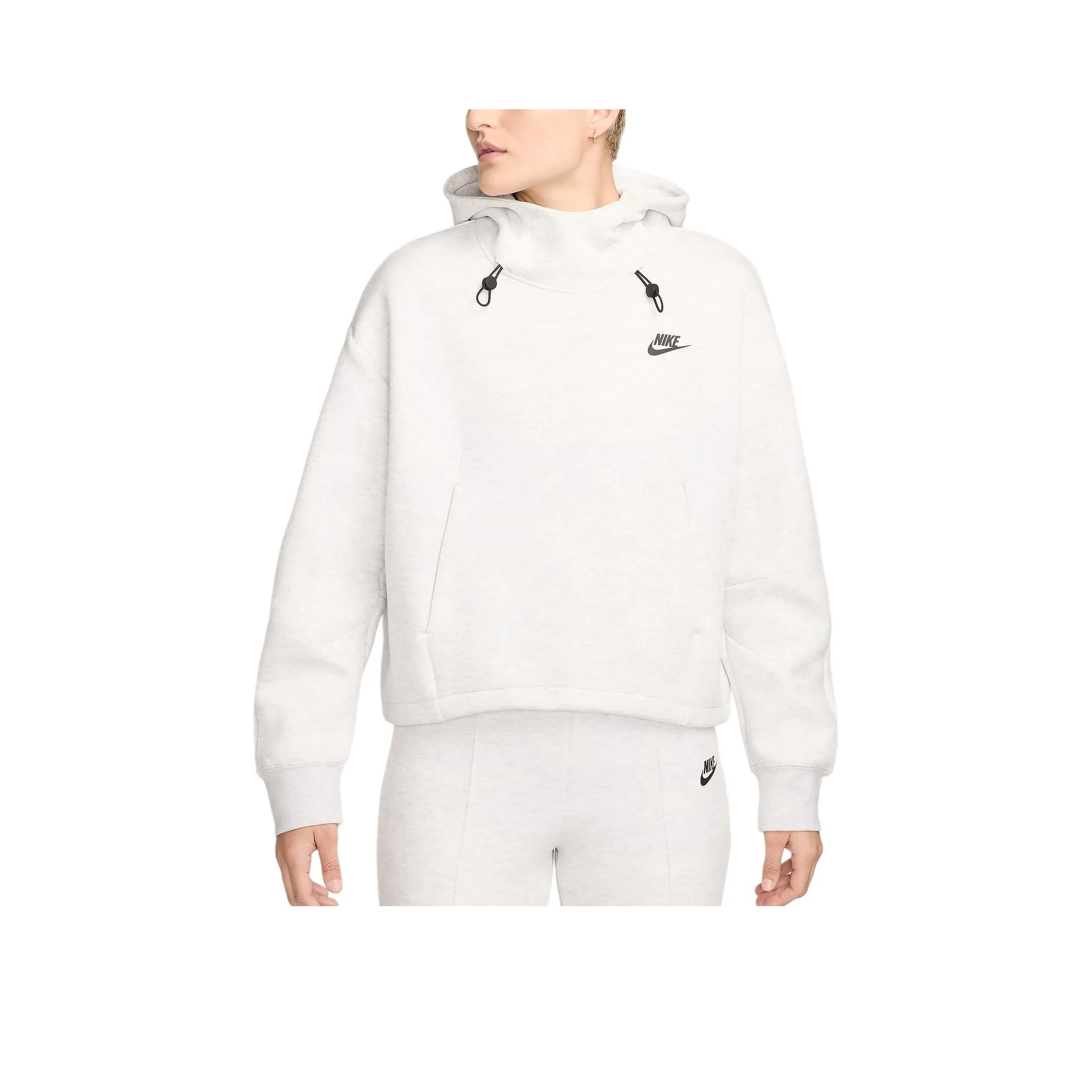 Nike Sportswear Tech Fleece Sweatshirts Women's Light Gray