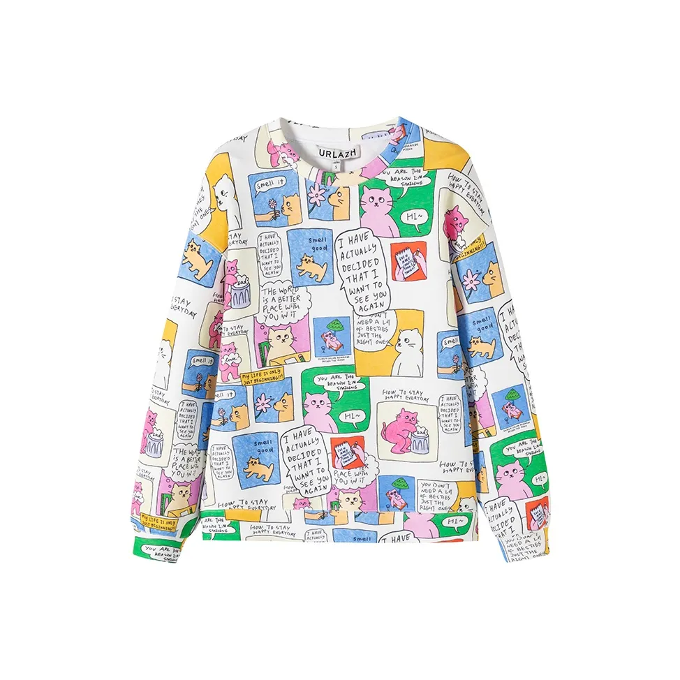 URLAZH Sweatshirt Women's Sky Blue