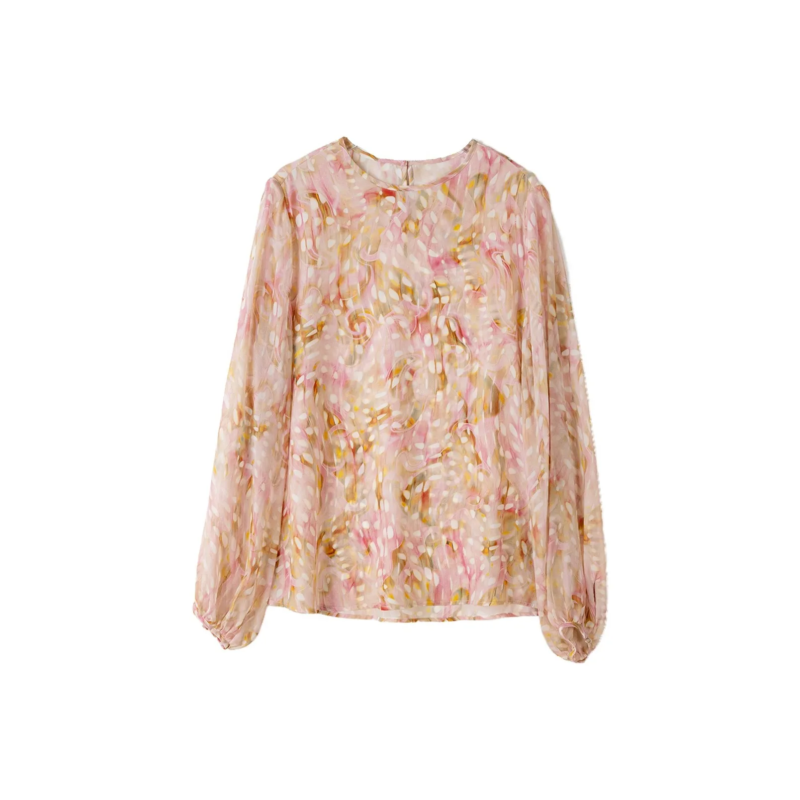 To The West Рубашка Женская Персиково-Розовая