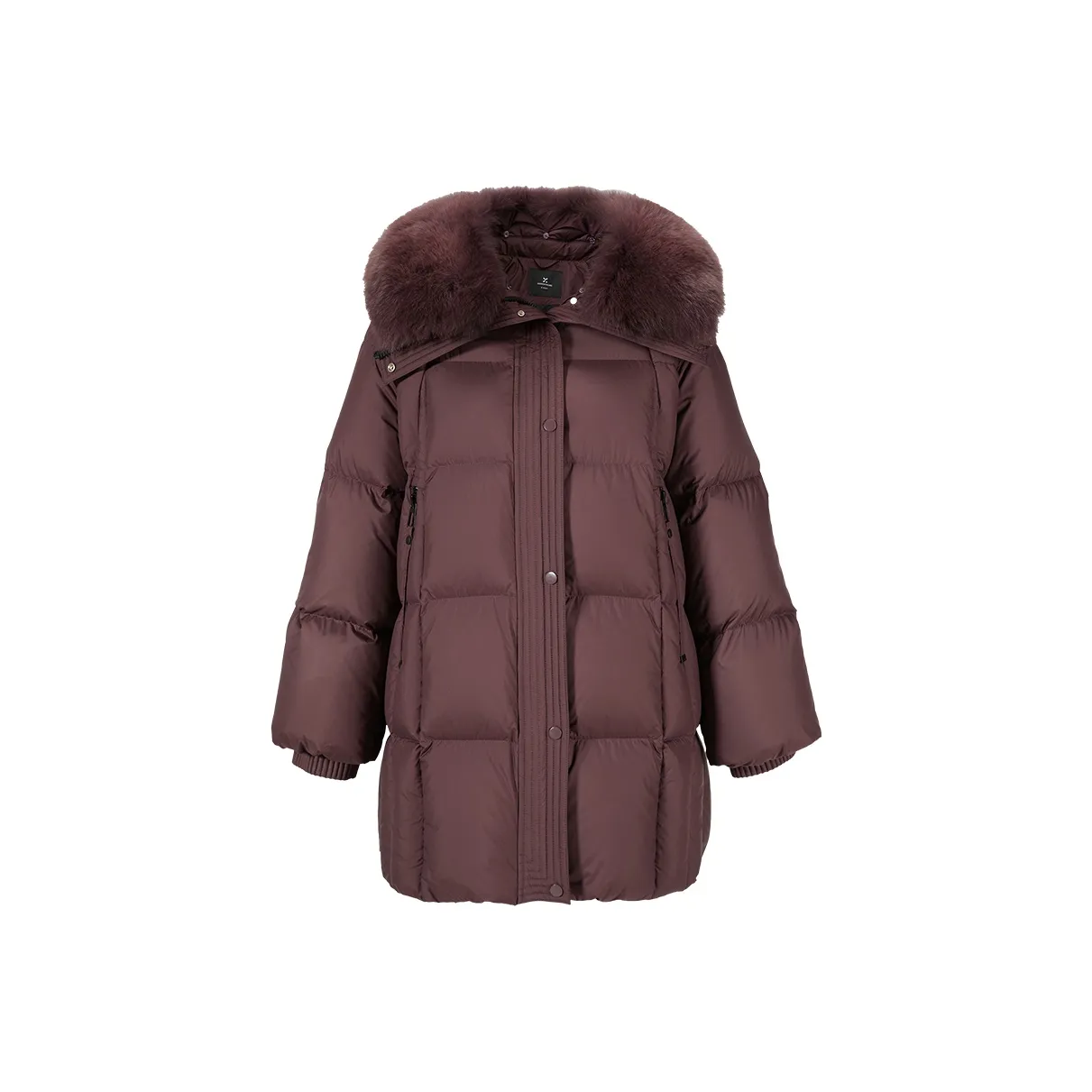 XIANGYING Down Jacket Women's Ancora Red