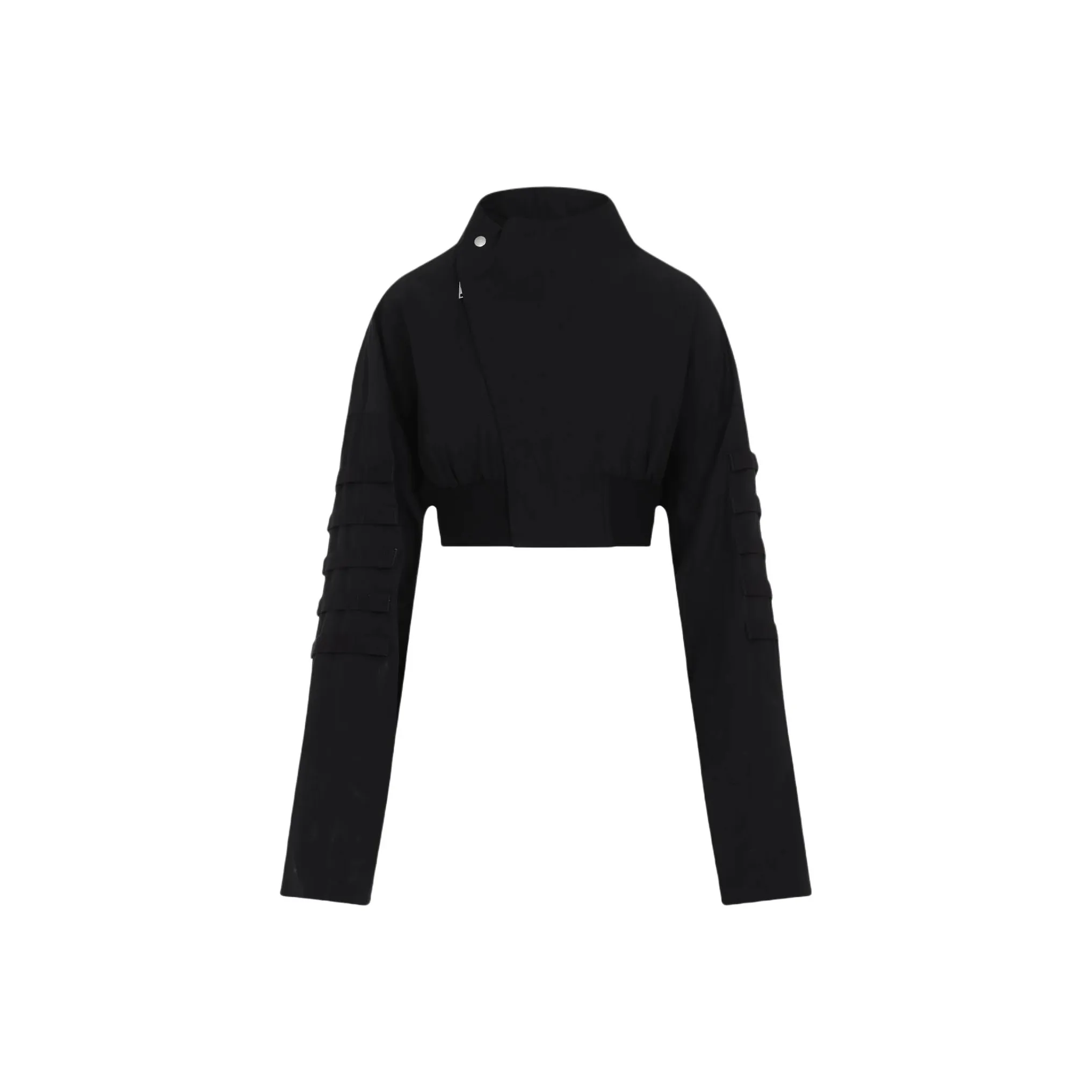 RICK OWENS Anthem Flight Bomber Jacket Black