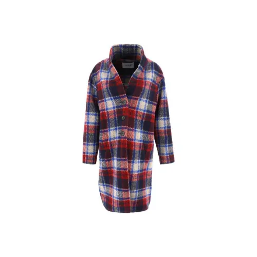 ISABEL MARANT ETOILE Фуксия Женское Пальто
