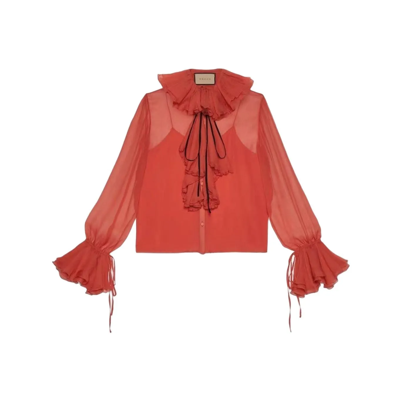 GUCCI Shirts Women's Red