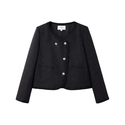 TKY SHOP Элегантные черные женские куртки