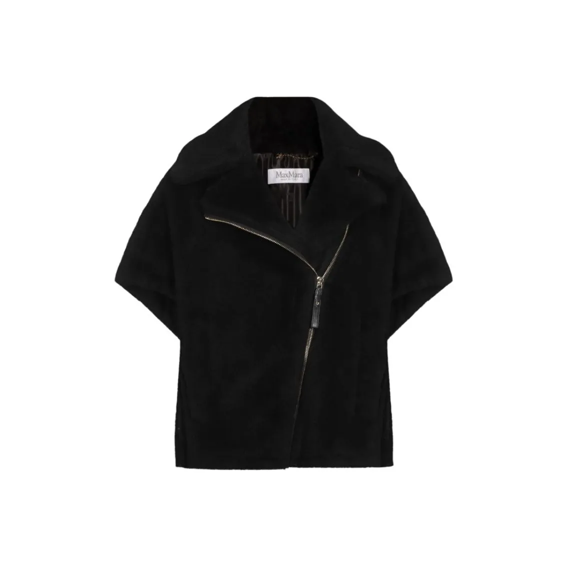 Max Mara Newmanto Zip Up Short Sleeved Coat
