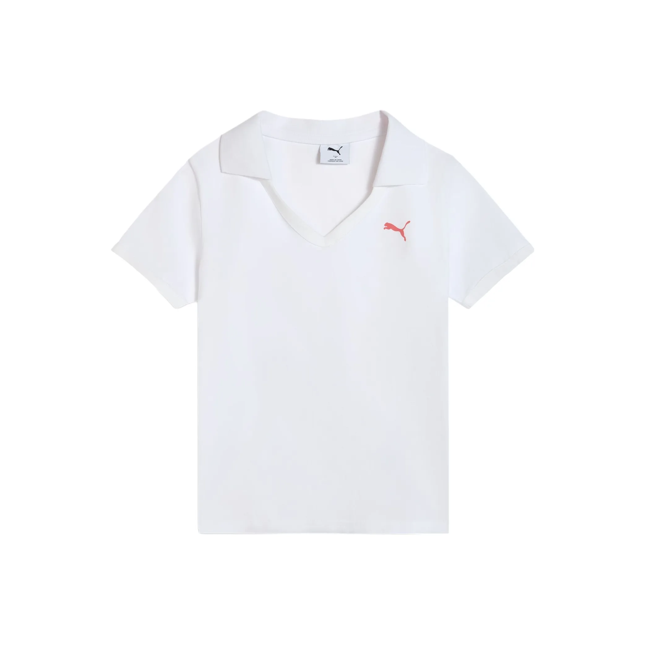 PUMA Graphic SS25 Поло Женское Белое 02