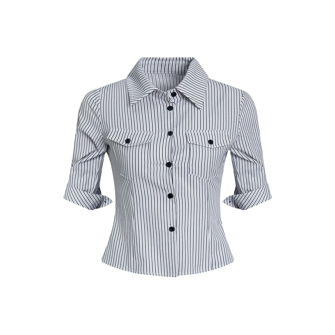 APEA Рубашка Женская Белая Полосы
