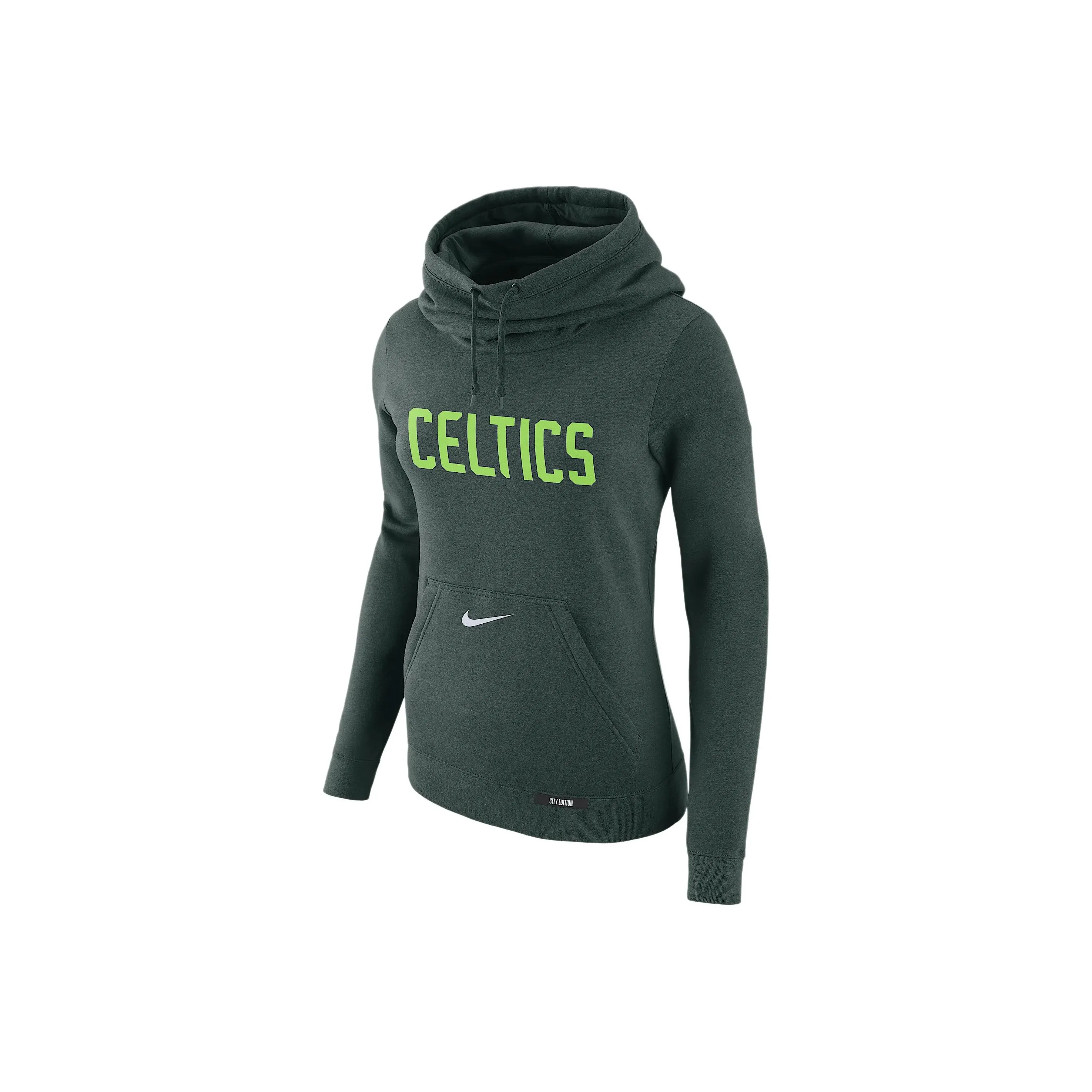Nike Свитшот Женский Темно-зеленый