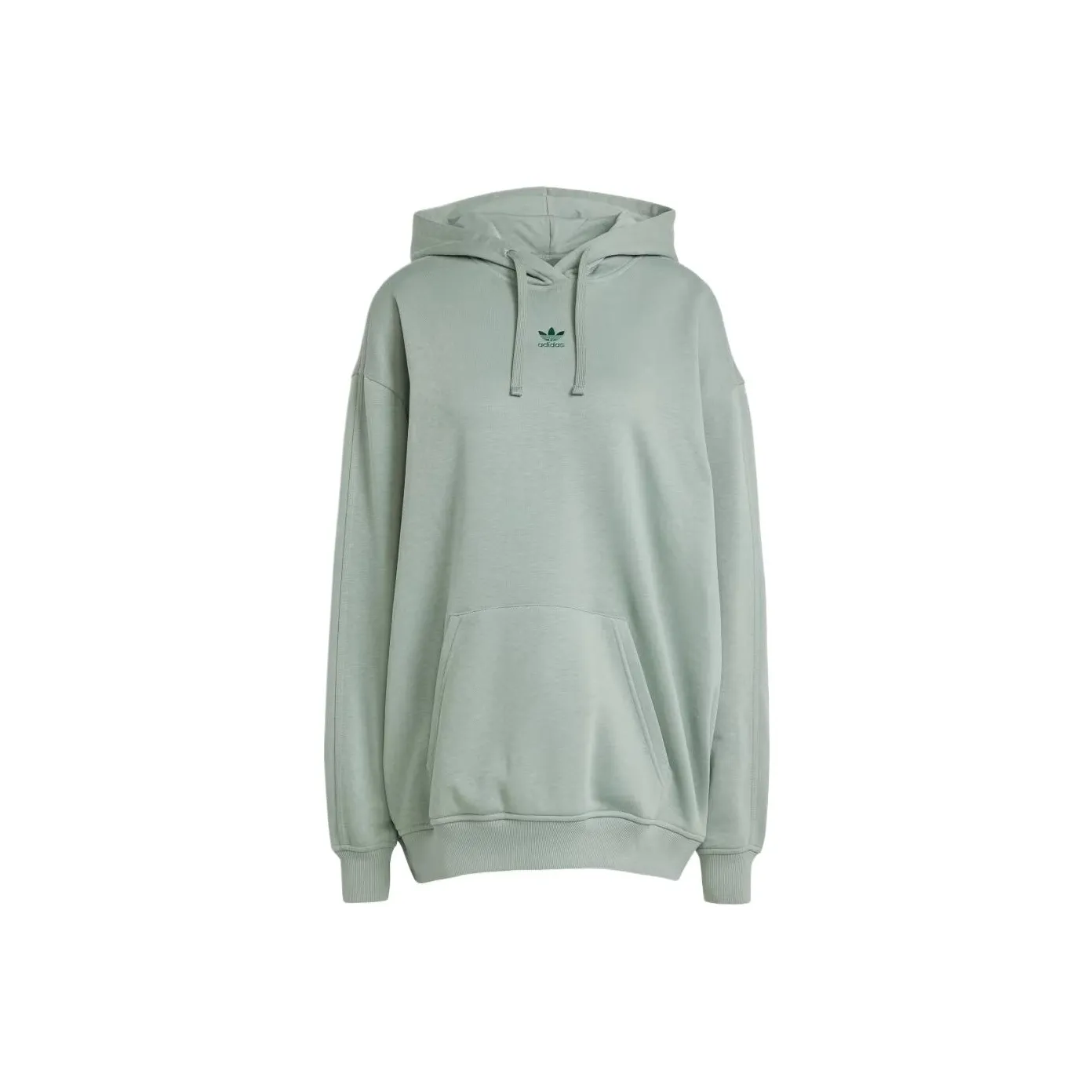 Adidas Originals Essentials Свитшот Женские Серебряный Зеленый