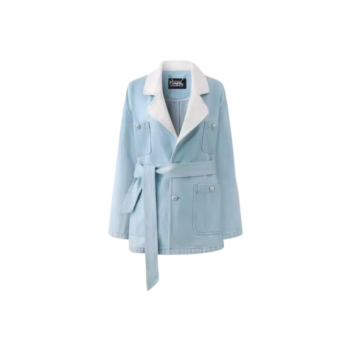 KARL LAGERFELD Куртки и Пальто Женские Синие