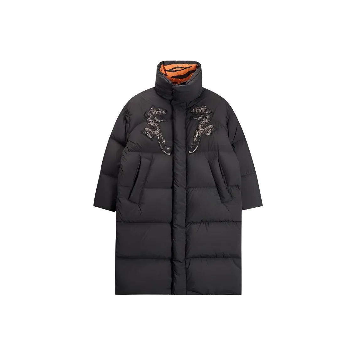 Ed Hardy x BRUNO FW24 Down Jacket Women's Black