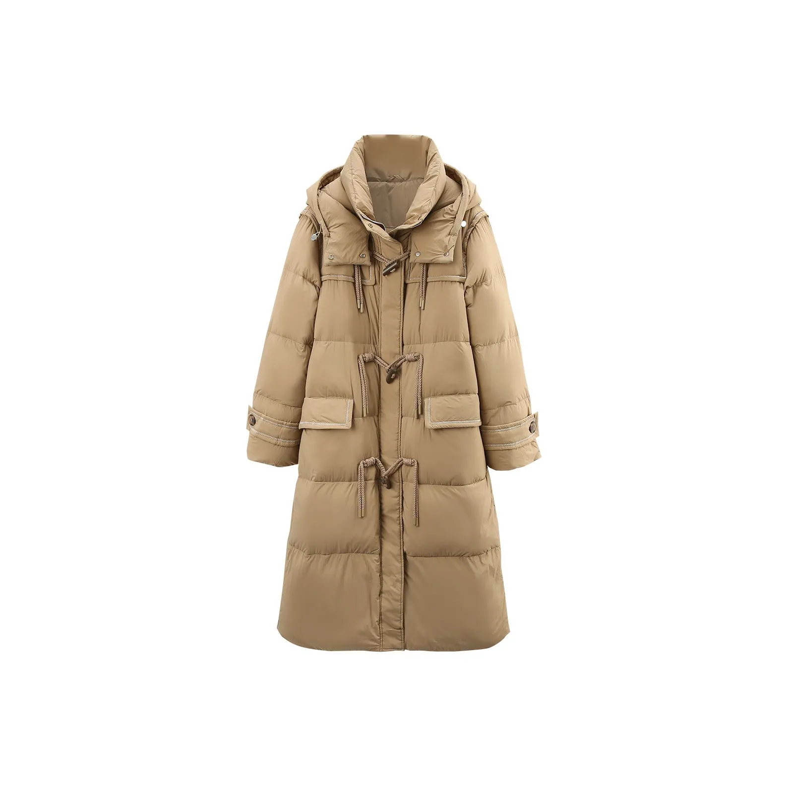 A paradise for awakening Пуховик Женские Кофе