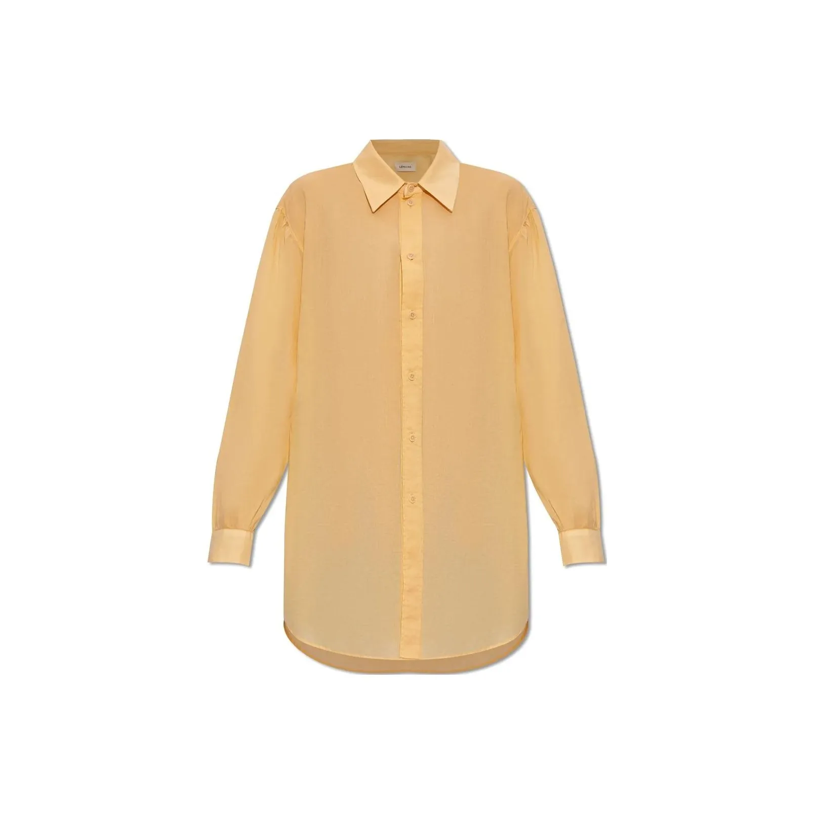 Lemaire Semi Sheer Long Sleeved Buttoned Shirt