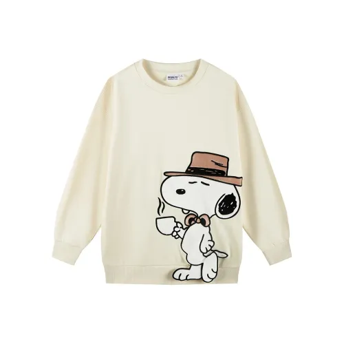 FUN X Snoopy Белый чайный Унисекс Толстовки