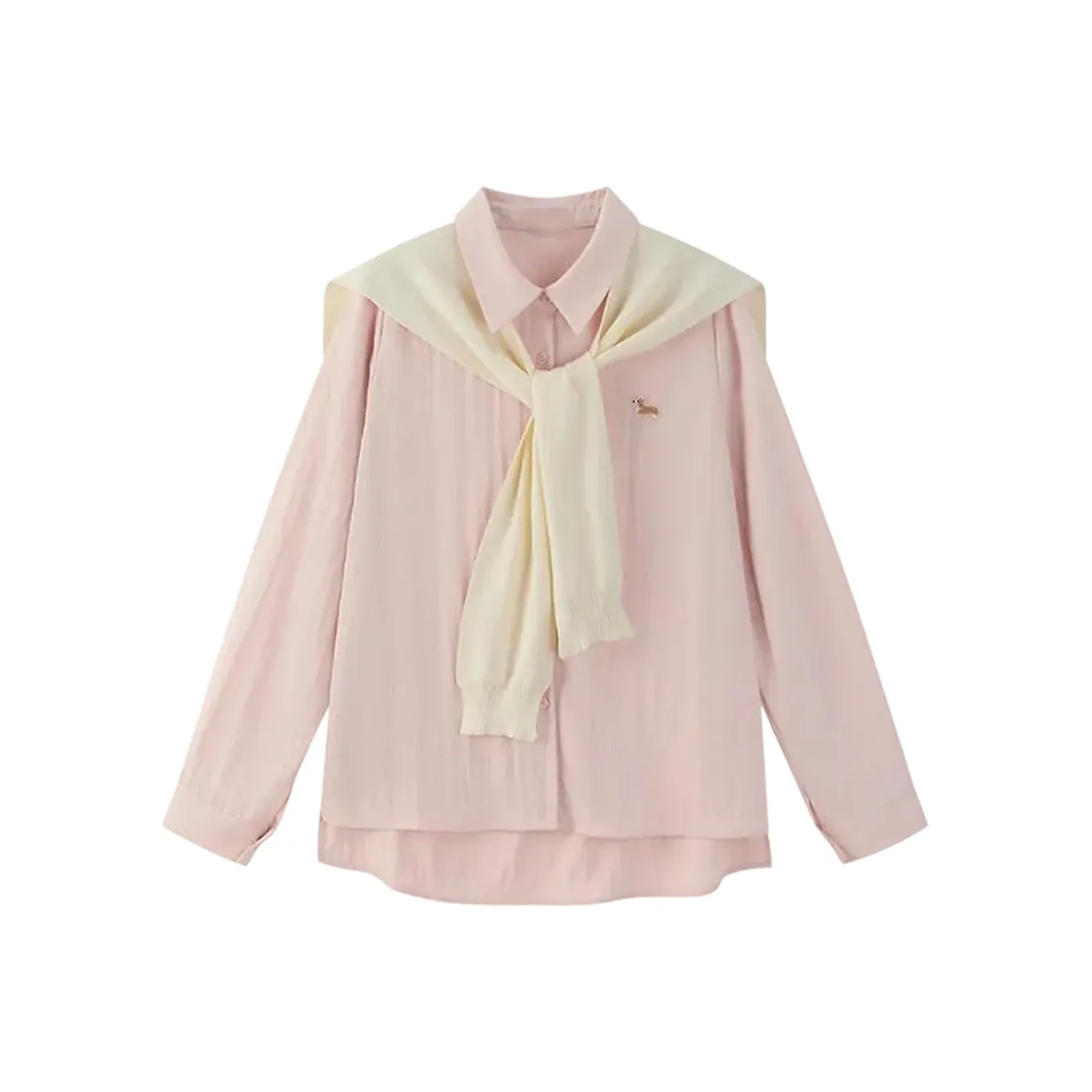 LEMON FAIRY Розовые Женские Рубашки