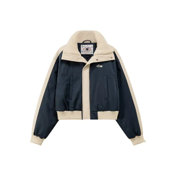 CHUU Пуховик Женский Темно-Синий