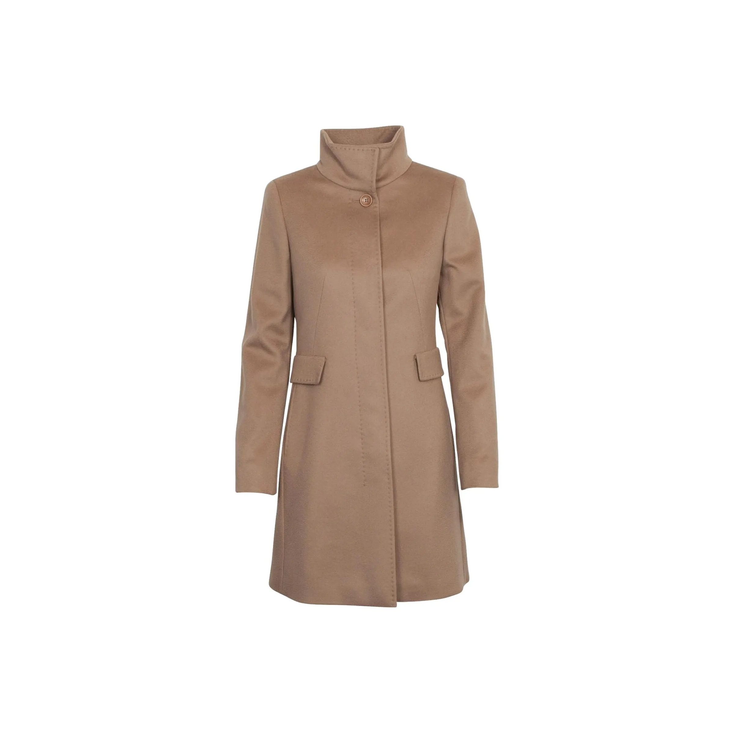 MaxMara Верблюжий Женское Пальто