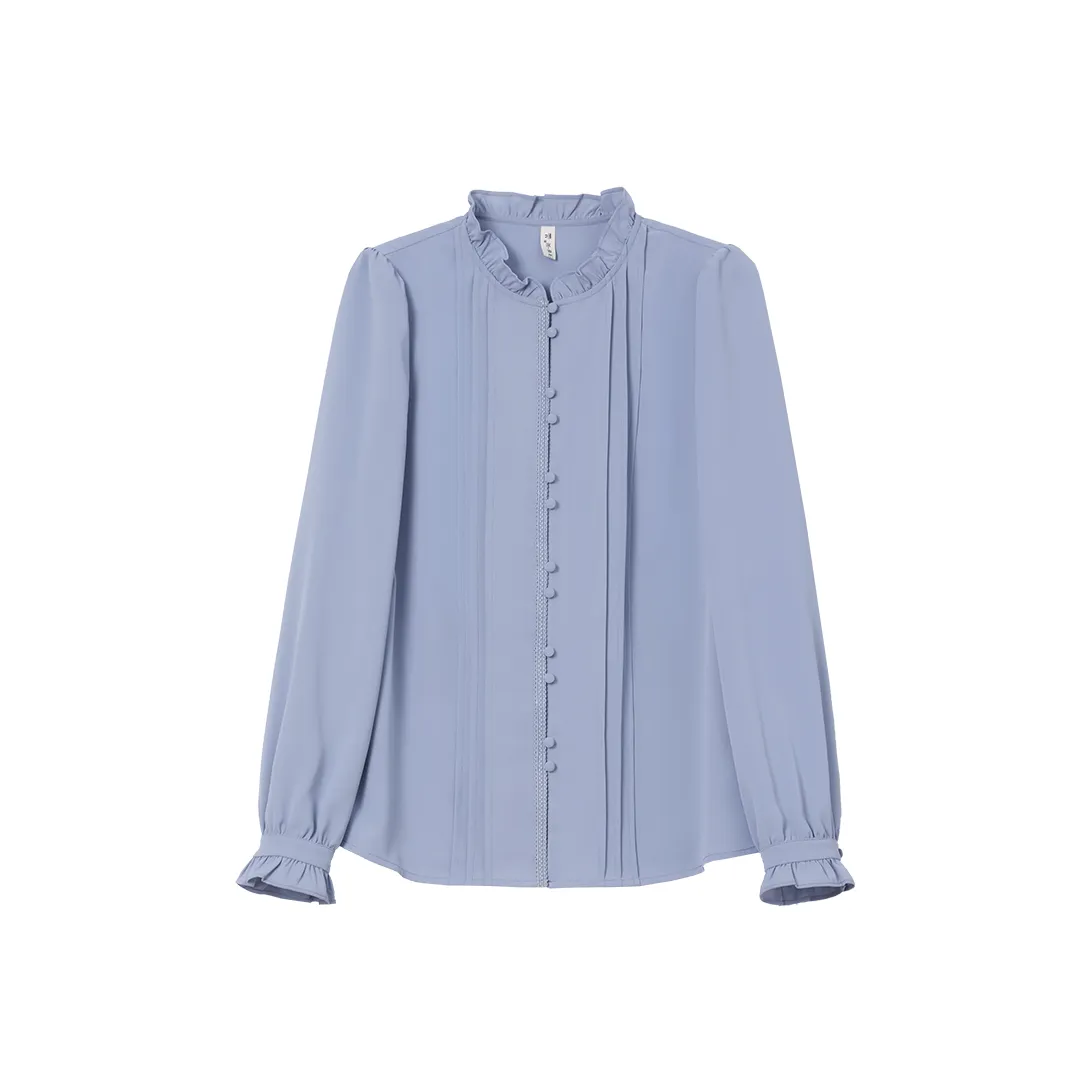 Mambe Shirts Women's Blue