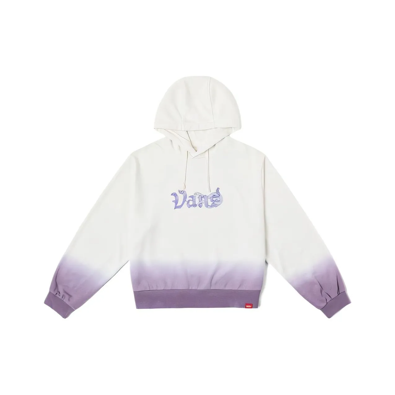 VANS Пуловер с капюшоном худи женский белый