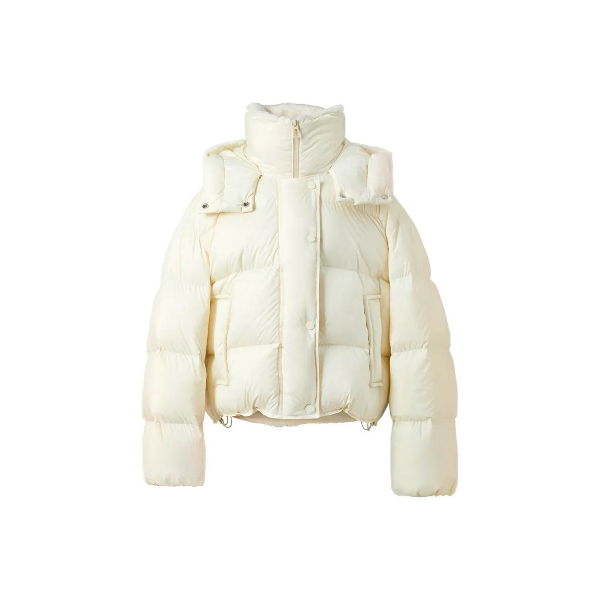 3COLOUR Пуховик Женские Ecru