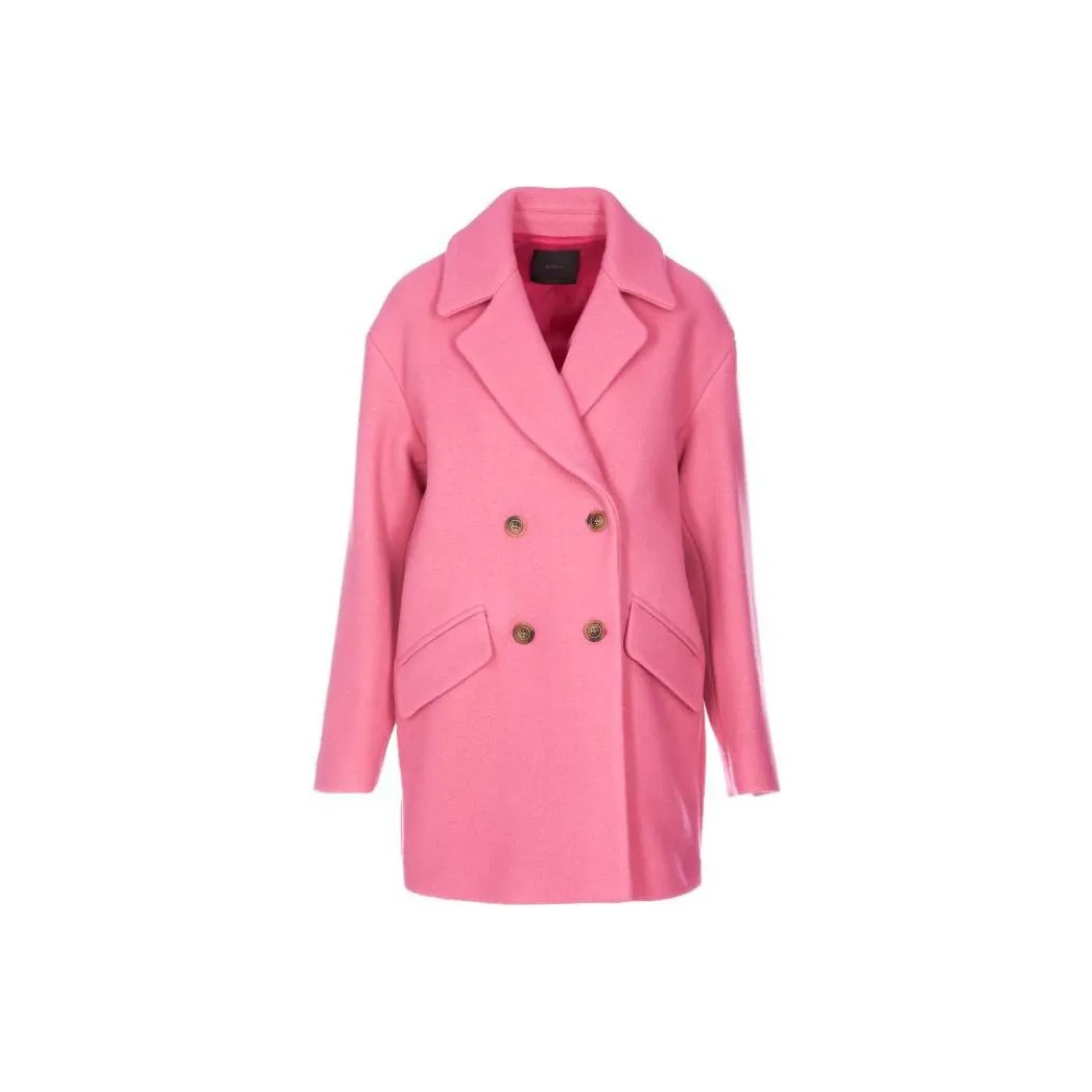 PINKO Розовое Женское Пальто