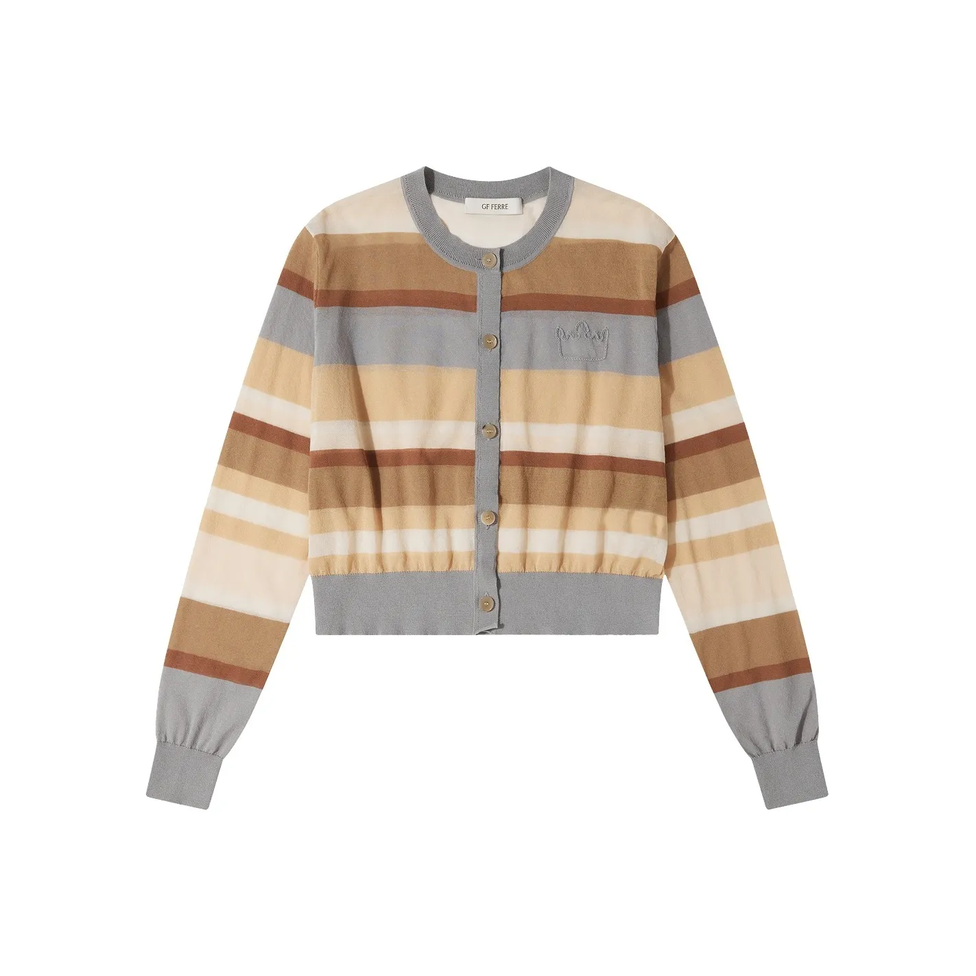 GF Ferré Knitwear Women's Brown With Print